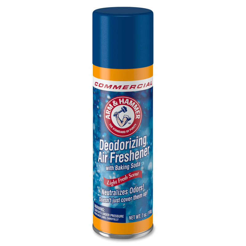 Arm & Hammer Deodorizing Air Freshener Spray - Spray - 7 fl oz (0.2 quart) - Light Fresh - Odor Neutralizer - 1 Each MPN:3320094170