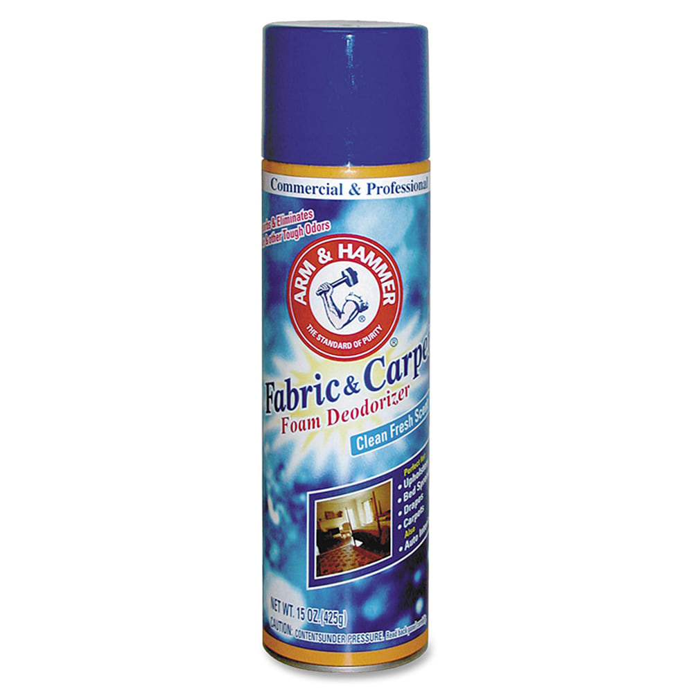 Arm & Hammer Fabric & Carpet Foam Deodorizer, 15 Oz Bottle MPN:3320000514EA