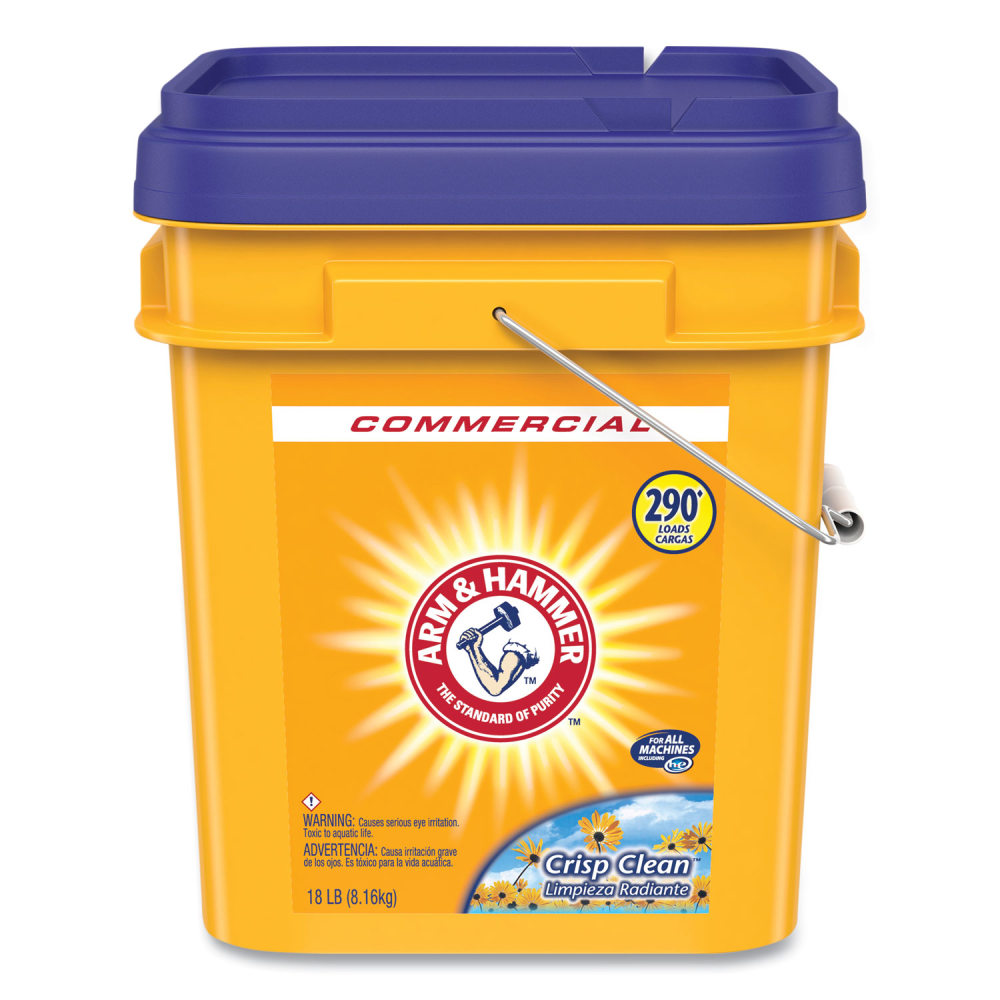 Arm & Hammer Powder Laundry Detergent, Crisp Clean, 18 lb Pail MPN:3320001001