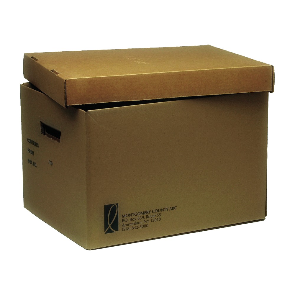 SKILCRAFT Storage File Storage Boxes With Lift-Off Lids, 10in x 12in x 15in, Case Of 25 (AbilityOne 8115 01 455 4036) MPN:4554036