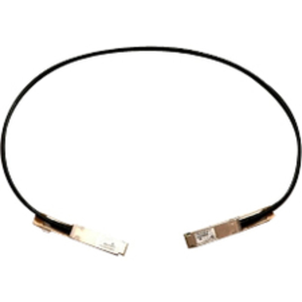 Cisco Cisco 40GBASE-CR4 QSFP+ Direct-Attach Copper Cable 7-Meter Active - 22.97 ft QSFP+ Network Cable - QSFPH40GACU7M MPN:QSFP-H40G-ACU7M=
