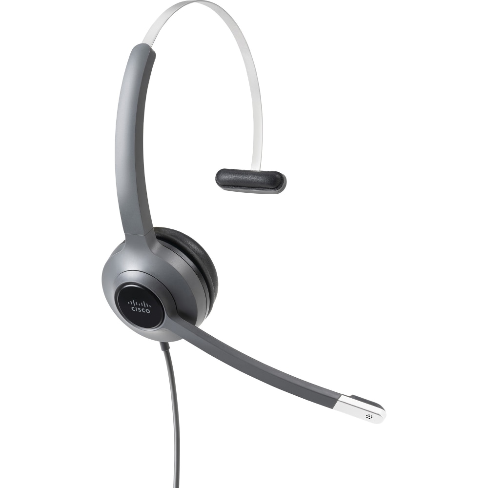 Cisco 521 Headset - Mono - Mini-phone (3.5mm) - Wired - 90 Ohm - 50 Hz to 18 kHz - Over-the-head - Monaural - CPHSW521USBC MPN:CP-HS-W-521-USBC