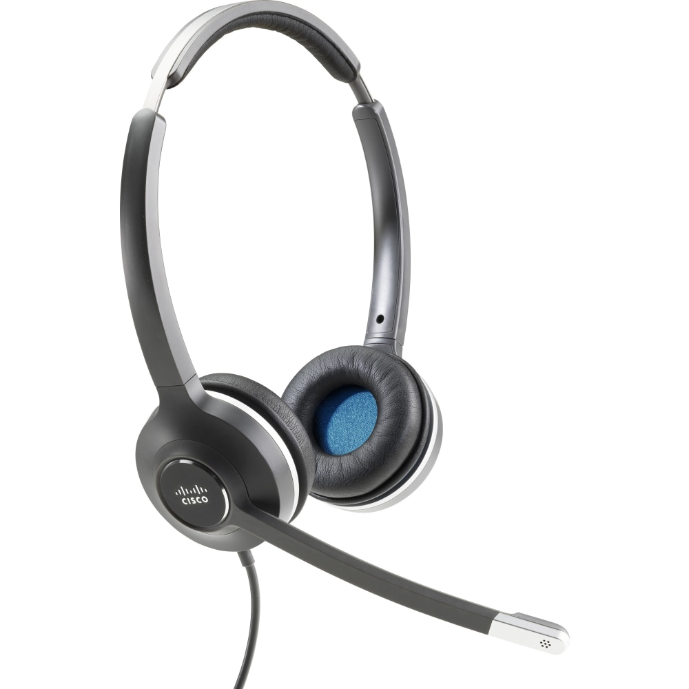 Cisco Headset 532 (Wired Dual with Quick Disconnect coiled RJ Headset Cable), CPHSW532RJ MPN:CP-HS-W-532-RJ=