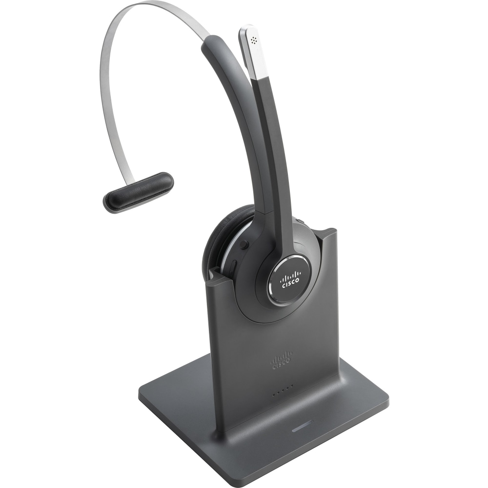 Cisco 561 Headset - Mono - Wireless - Bluetooth - Over-the-head - Monaural - Supra-aural MPN:CP-HS-WL-561-M-US=
