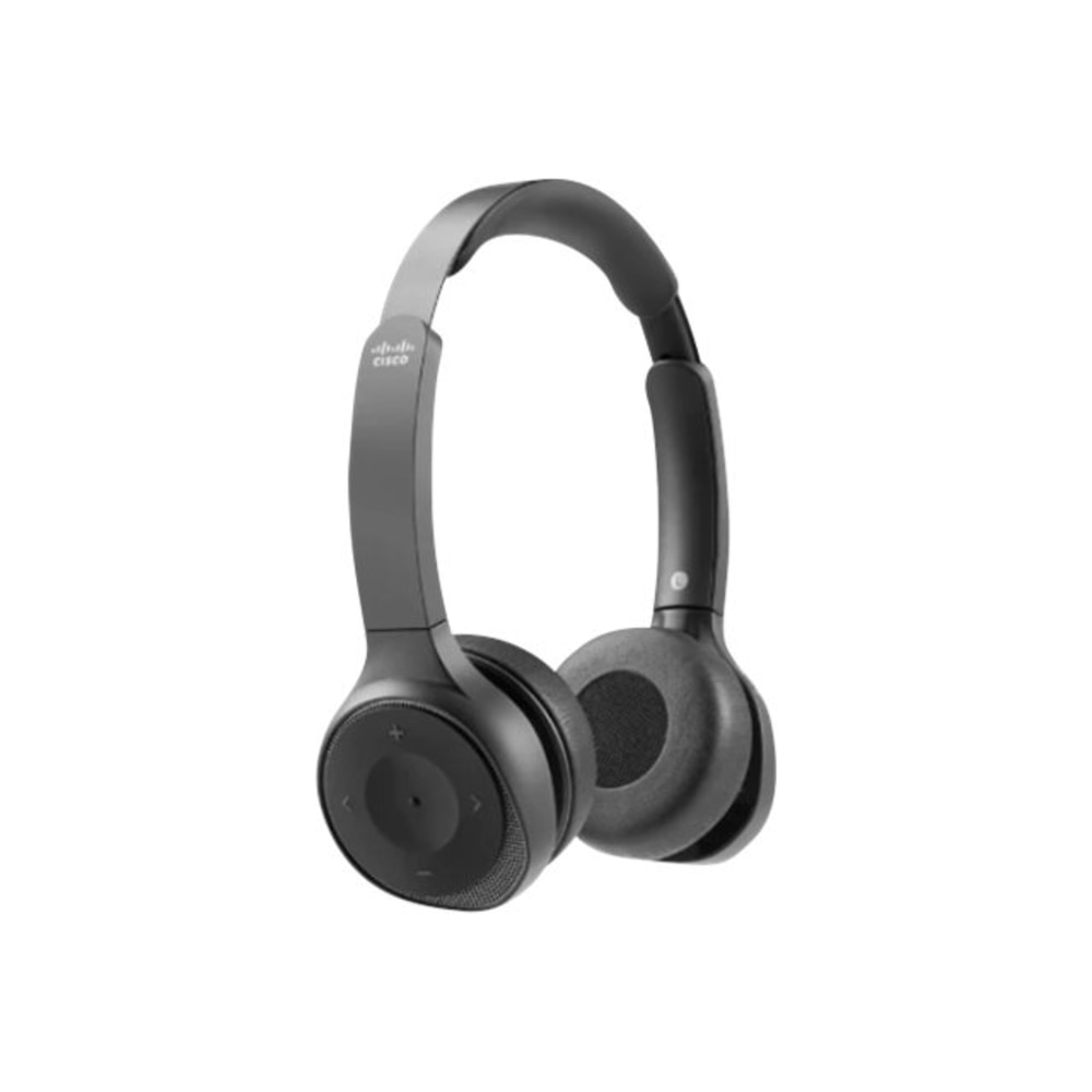 Cisco Headset 730 - Google Assistant, Cortana, Siri - Stereo - USB Type A, Mini-phone (3.5mm) - Wired/Wireless - HSWL730BUNASC MPN:HS-WL-730-BUNAS-C