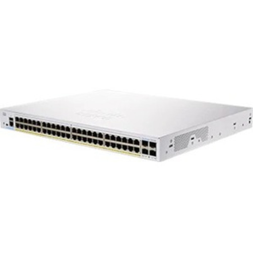 Cisco 250 CBS250-48P-4X Ethernet Switch - 48 Ports - Manageable - 2 Layer Supported - Modular - 471.90 W Power Consumption - CBS25048P4XNA MPN:CBS250-48P-4X-NA