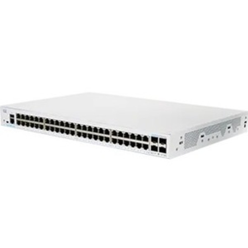Cisco 350 CBS350-48T-4X Ethernet Switch - 48 Ports - Manageable - 2 Layer Supported - Modular - 51.01 W Power Consumption - CBS35048T4XNA MPN:CBS350-48T-4X-NA