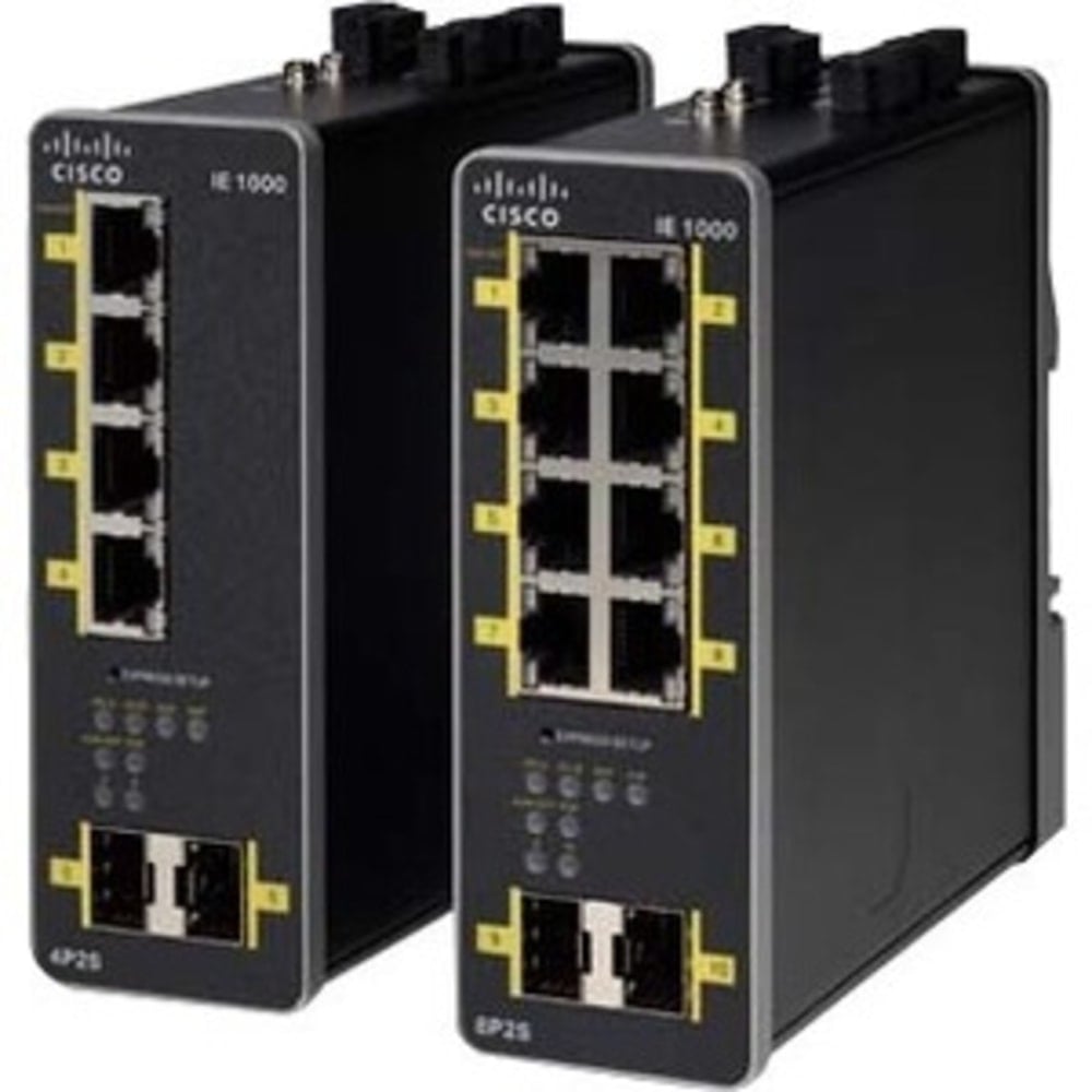 Cisco IE-1000-4T1T-LM Industrial Ethernet Switch - 5 Ports - Manageable - Fast Ethernet - 10/100Bas - IE10004T1TLM MPN:IE-1000-4T1T-LM
