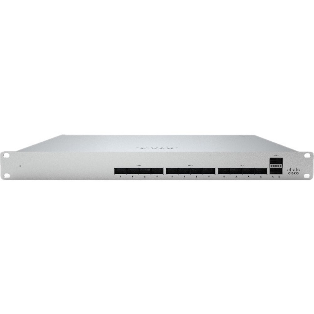 Meraki MS450 Aggregation Switch - Manageable - 100 Gigabit Ethernet - 100GBase-X - 3 Layer Supported - MS45012HW MPN:MS450-12-HW