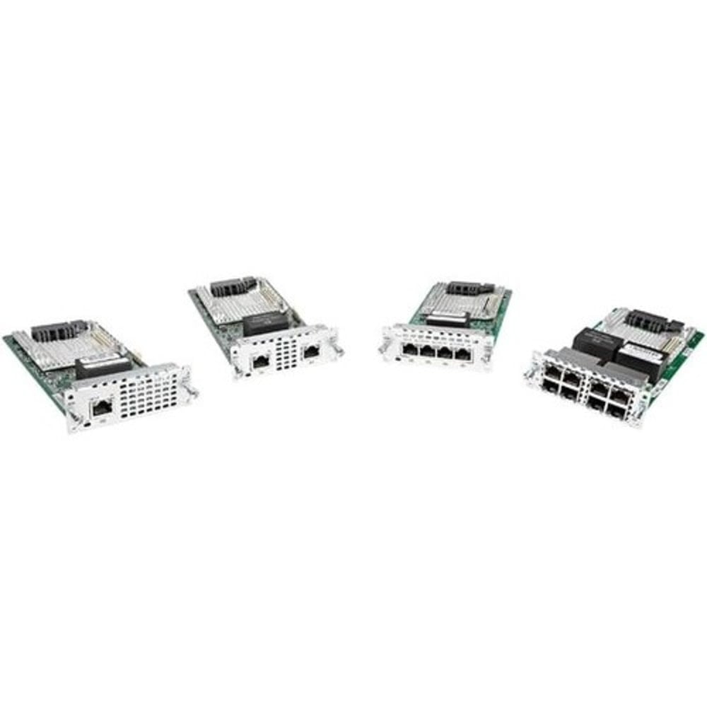 Cisco Fourth-Generation Multi-flex Trunk Voice/Clear-channel Data T1/E1 Module - Expansion module - T1/E1 x 8 - T-1/E-1 - for Cisco 4451-X MPN:NIM-8MFT-T1/E1=