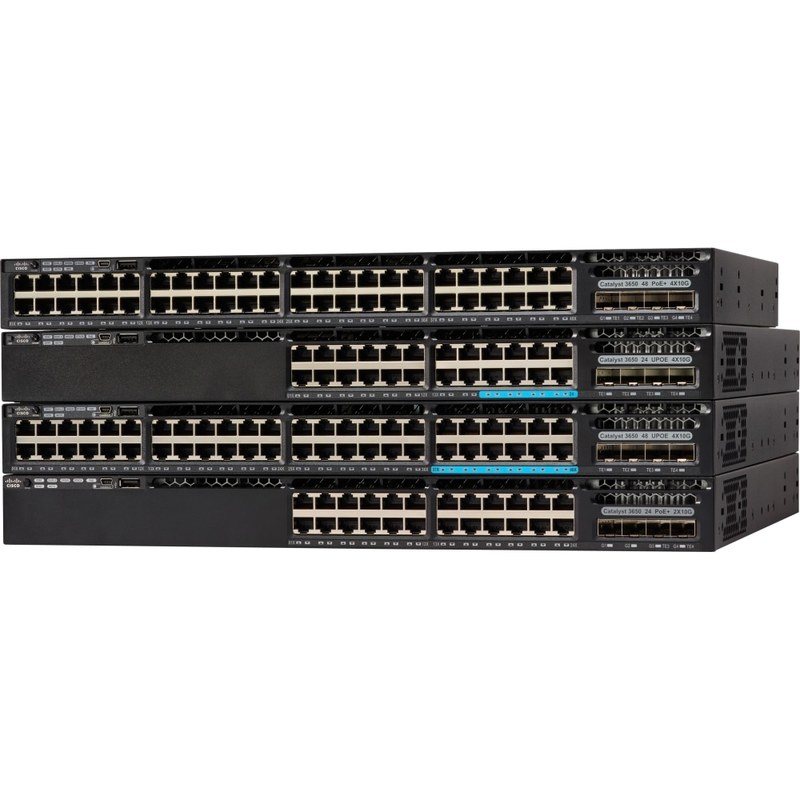 Cisco Catalyst 3650-12X48UQ-L Switch - 48 Ports - Manageable - 10 Gigabit Ethernet, Gigabit Ethernet - WSC365012X48UQL MPN:WS-C3650-12X48UQ-L