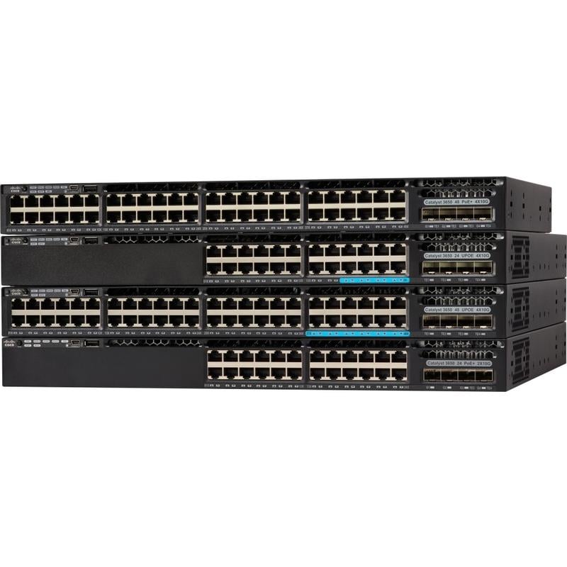 Cisco Catalyst 3650-12X48UQ-S Switch - 48 Ports - Manageable - 10 Gigabit Ethernet, Gigabit Ethernet - WSC365012X48UQS MPN:WS-C3650-12X48UQ-S