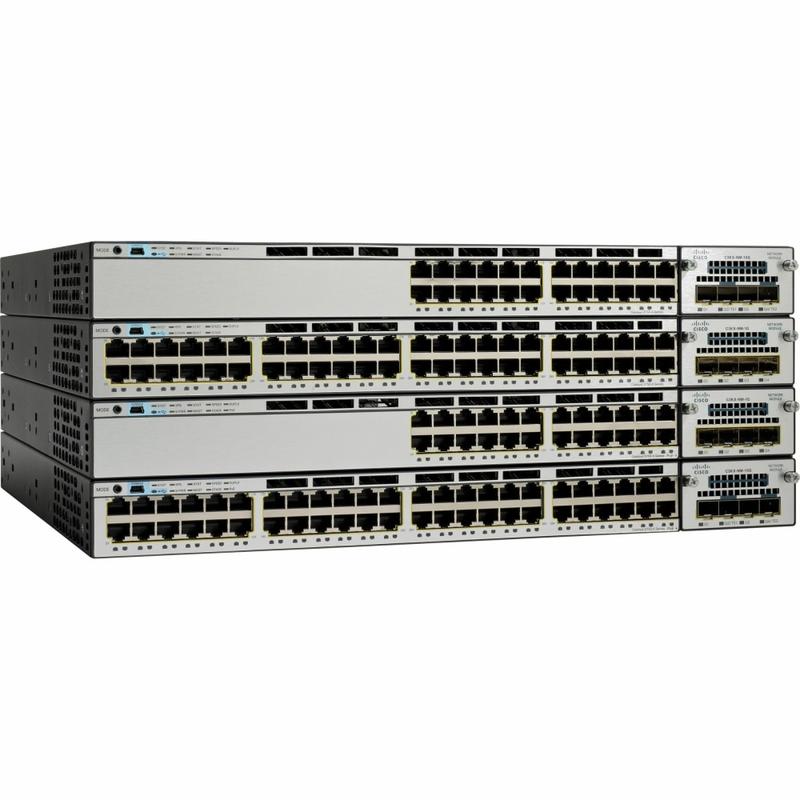 Cisco WS-C3750X-24S-E Layer 3 Switch - Manageable - Gigabit Ethernet - 3 Layer Supported - 24 SFP Slots - WSC3750X24SE MPN:WS-C3750X-24S-E