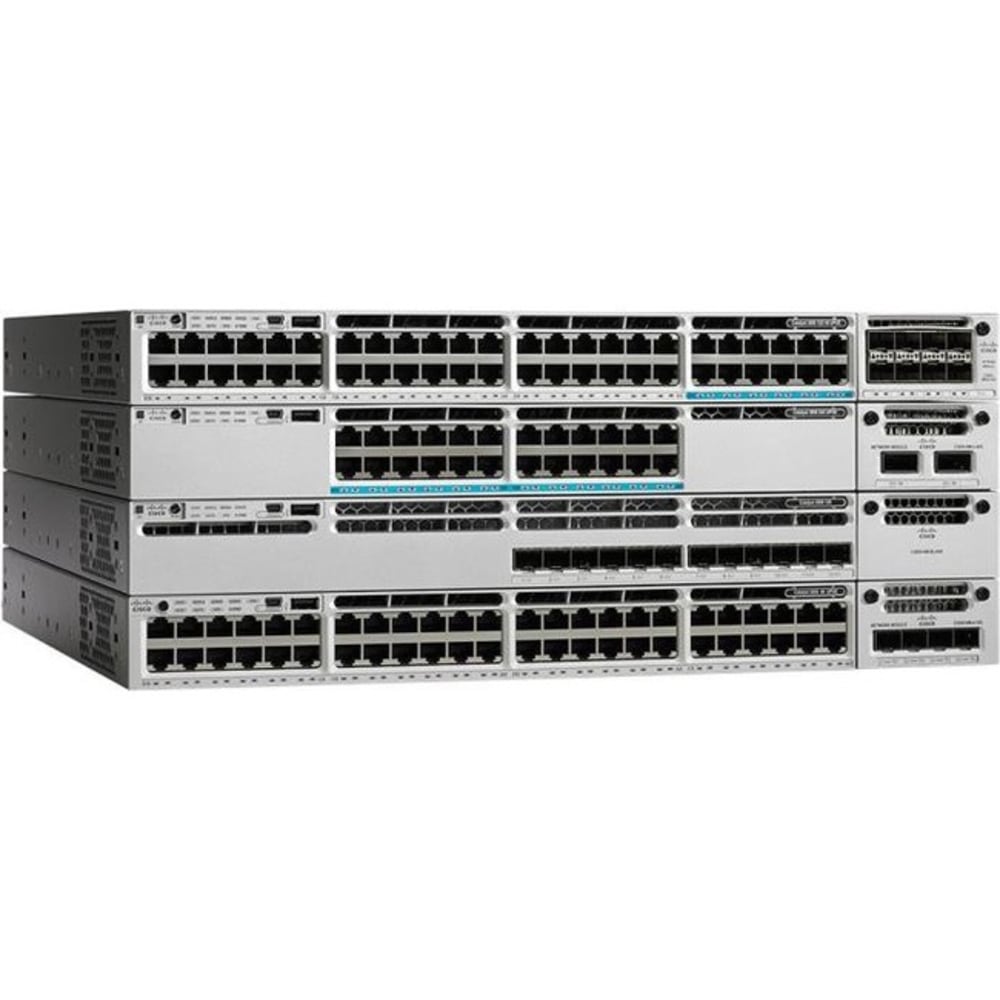 Cisco Catalyst WS-C3850-12XS Ethernet Switch - Manageable - 10 Gigabit Ethernet - 10GBase-X - 3 Layer Supported - WSC385012XSS MPN:WS-C3850-12XS-S