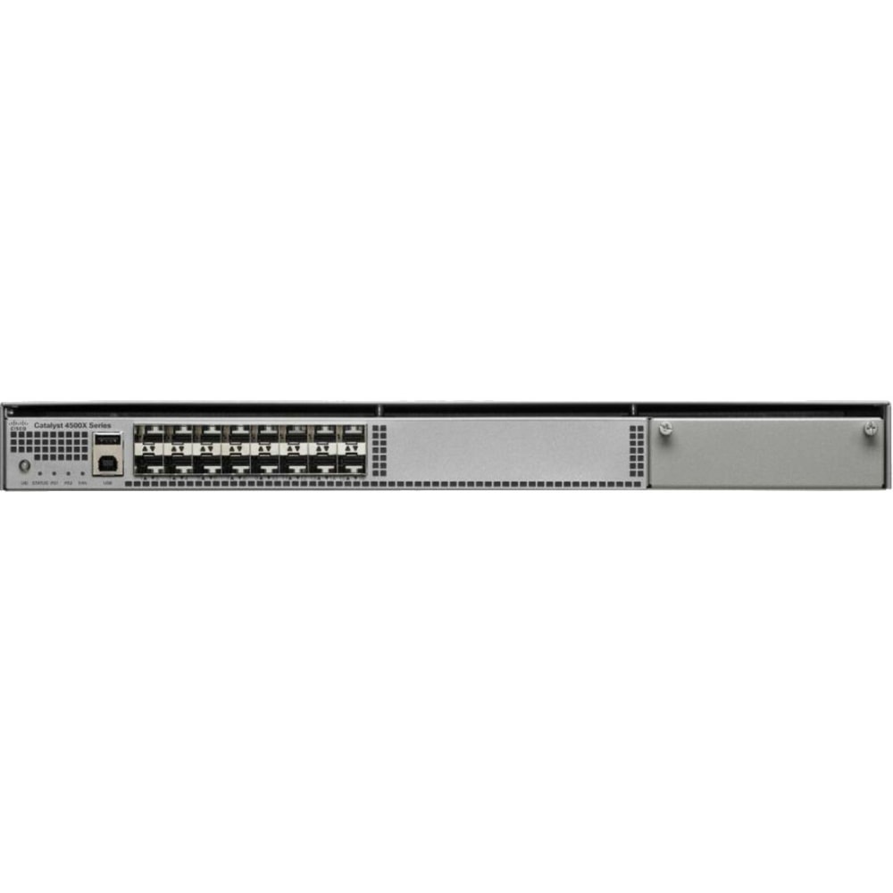 Cisco Catalyst 4500-X Switch Chassis - Manageable - Gigabit Ethernet - 10/100/1000Base-T - 3 Layer Supported - Twisted Pair - Desktop MPN:WS-C4500X-F-16SFP+
