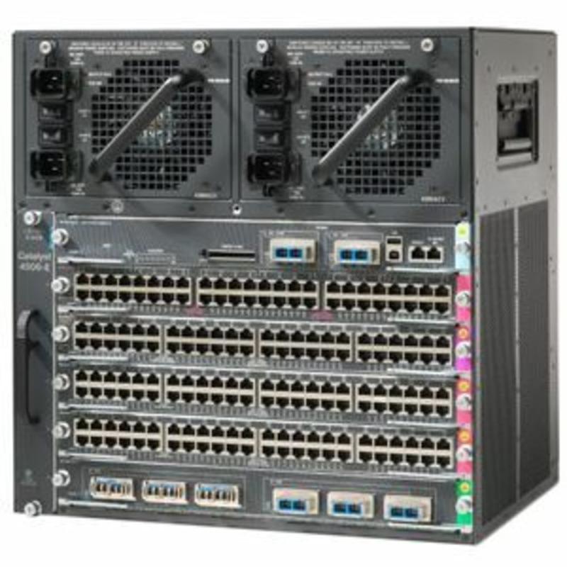 Cisco Catalyst 4506-E Switch Chassis with PoE - Manageable - 3 Layer Supported - PoE Ports - Rack-mountable - 90 Day Limited Warranty MPN:WS-C4506-E
