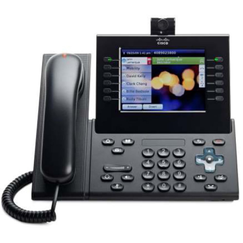 Cisco Slimline Handset for IP Phone, Charcoal, CP9951CLK9 MPN:CP-9951-CL-K9=