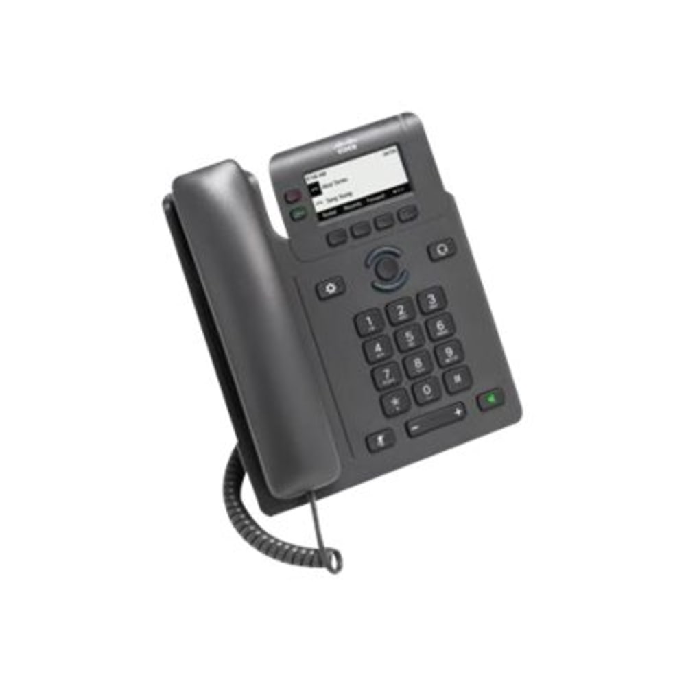 Cisco 6821 IP Phone - Corded - Corded - Wall Mountable - 2 x Total Line - VoIP - 2.5in LCD - 2 x Network (RJ-45) - PoE Ports MPN:CP-6821-3PW-NA-K9=