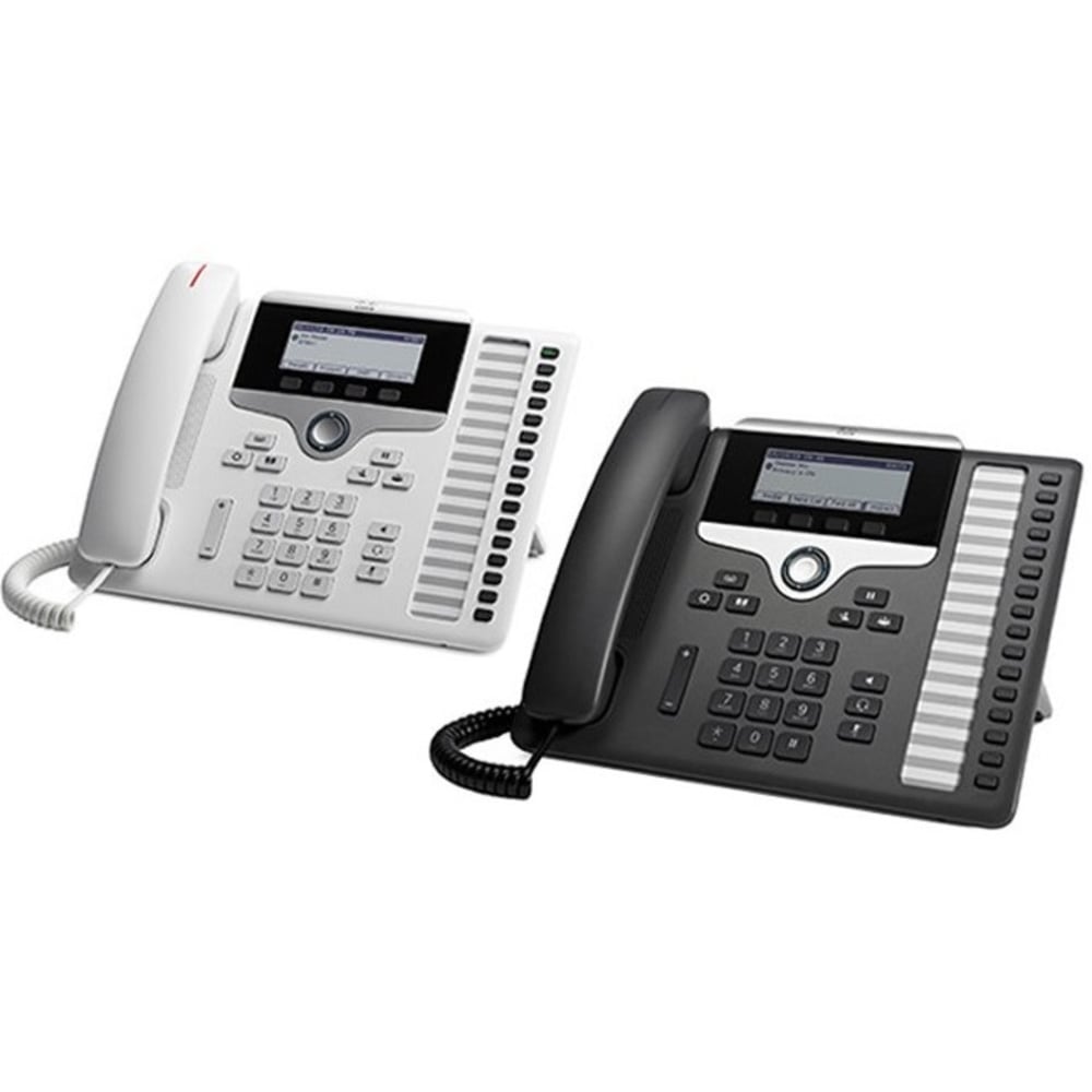 Cisco 7861 IP Phone - Wall Mountable - VoIP - 3.5in - Enhanced User Connect License - 2 x Network (RJ-45) - PoE Ports MPN:CP-7861-3PW-NA-K9=
