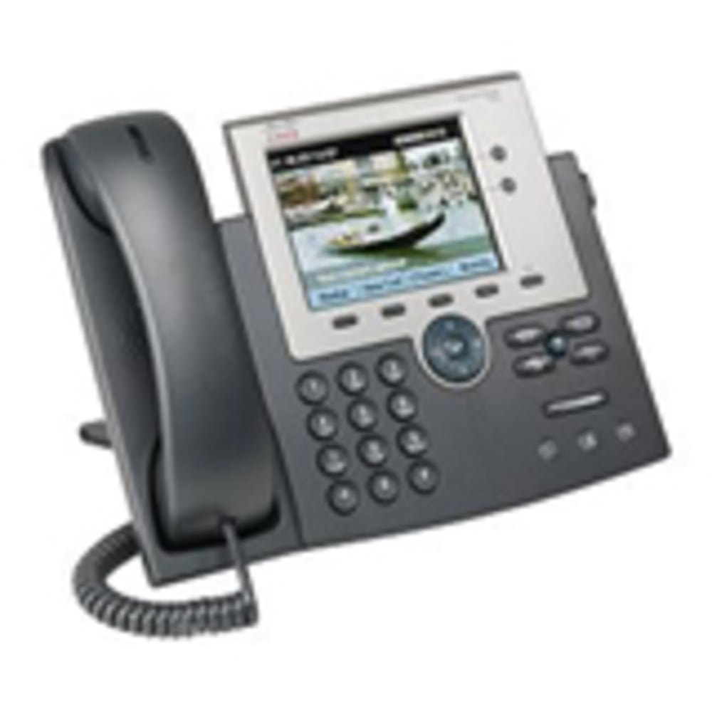 Cisco 7945G Unified IP Phone - 2 x RJ-45 10/100/1000Base-T PoE, 1 x MPN:CP-7945G-CCME