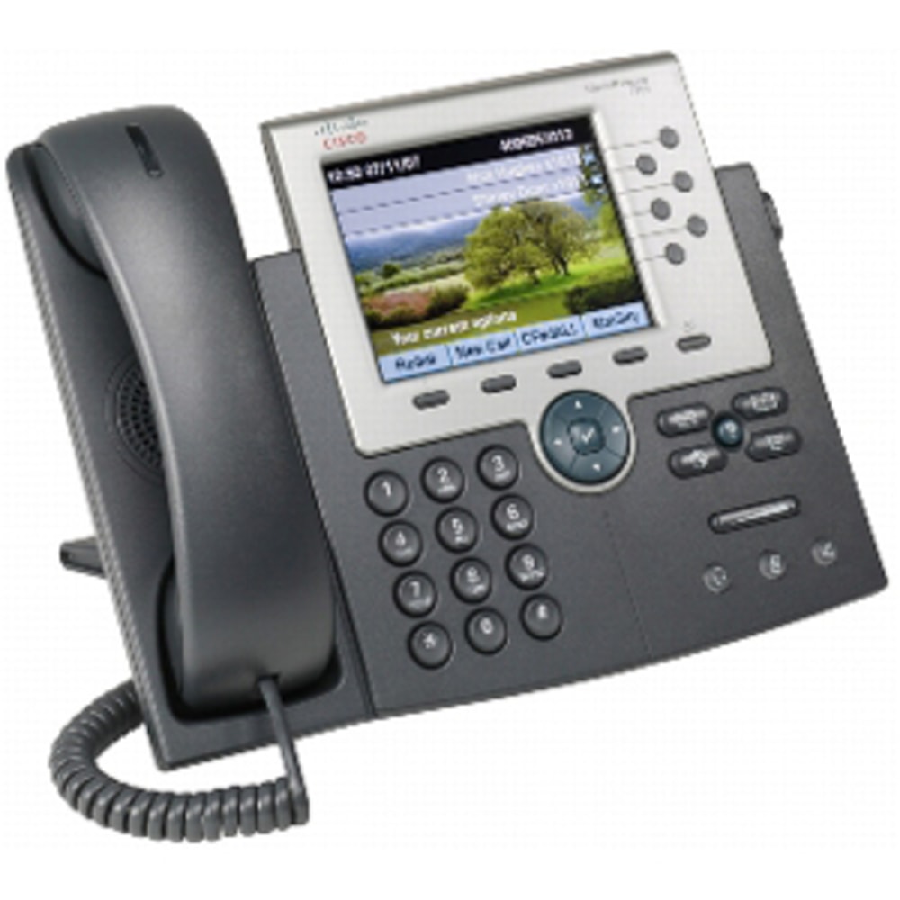Cisco 7965G Unified IP Phone - 1 x RJ-45 - 6Phoneline(s) MPN:CP-7965G-CCME