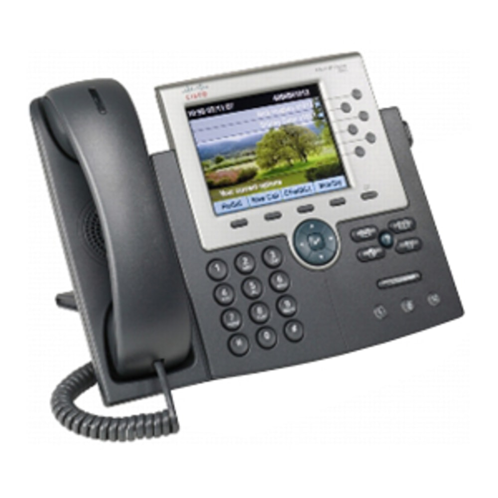 Cisco 7965G Unified IP Phone - 2 x RJ-45 10/100/1000Base-T, 1 x MPN:CP-7965G-CH1