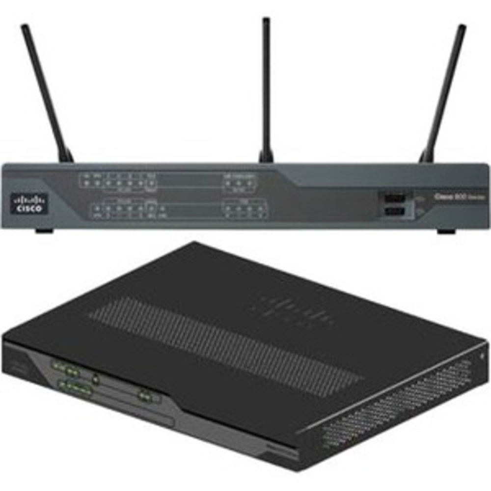 Cisco 891F Gigabit Ethernet Security Router with SFP - 11 Ports - 8 RJ-45 Port(s) - Management Port - 1 - 512 MB - Gigabit Ethernet - Desktop MPN:C891F-K9