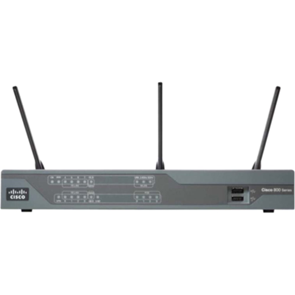 Cisco 892FSP Gigabit Ethernet Security Router with SFP - 9 Ports - 8 RJ-45 Port(s) - Management Port - C892FSPK9 MPN:C892FSP-K9