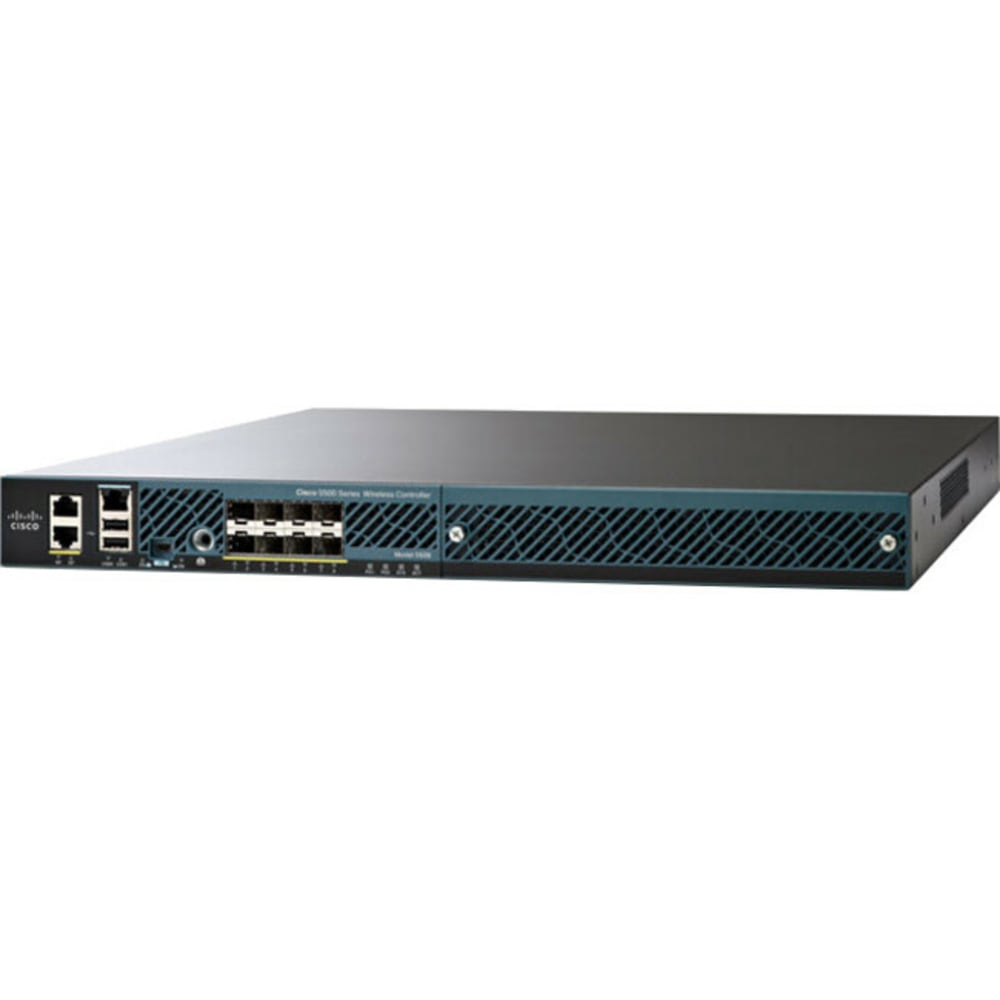Cisco 5508 Wireless LAN Controller - Ethernet, Fast Ethernet, Gigabit Ethernet - Rack-mountable MPN:AIR-CT5508-HA-K9