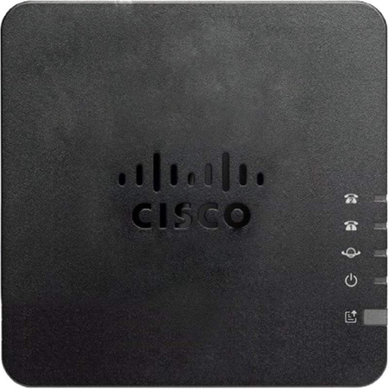 Cisco 2-Port Analog Telephone Adapter with Router For Multiplatform - 2 x RJ-45 - 2 x FXS - Fast Ethernet - Wall Mountable MPN:ATA192-3PW-K9