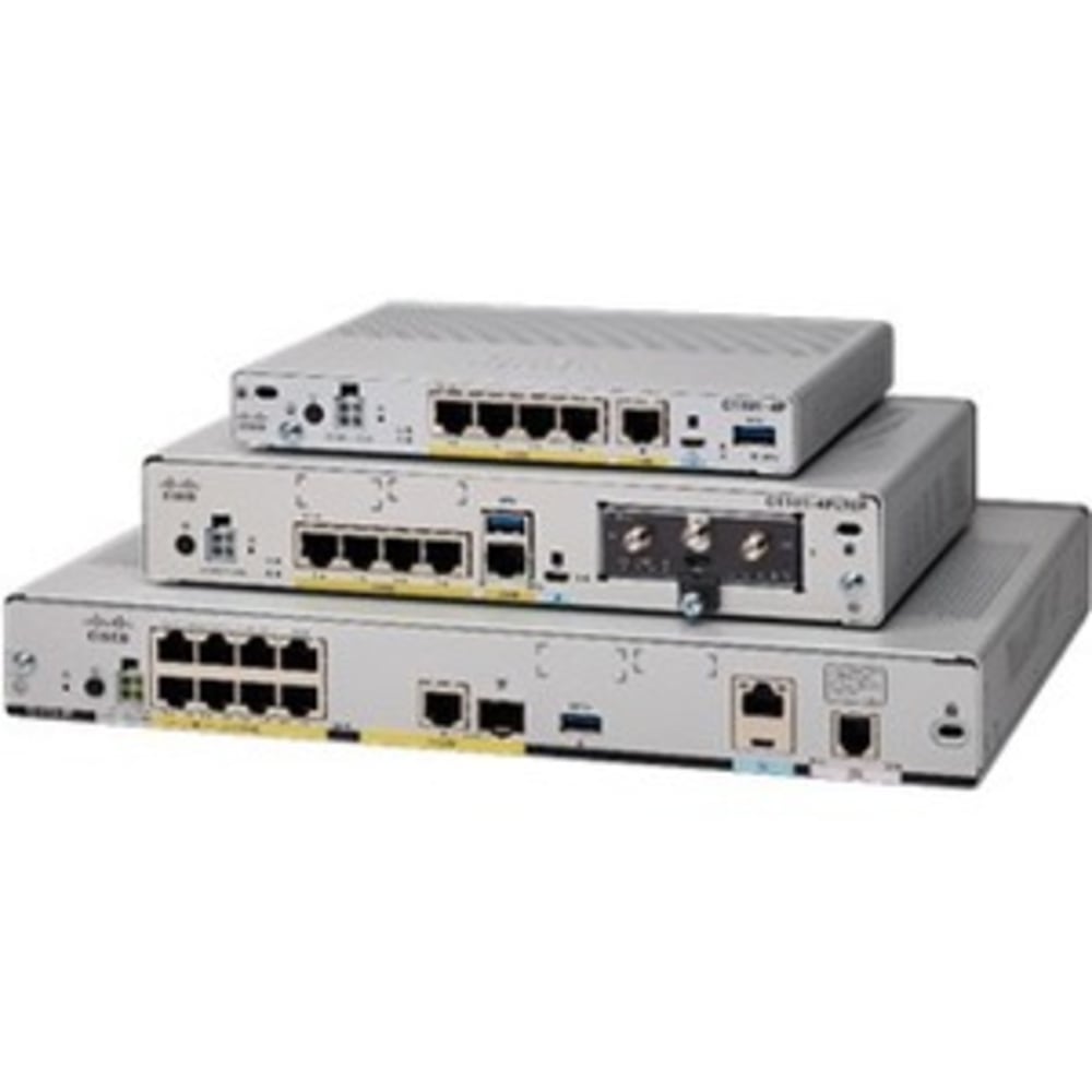 Cisco C1161X-8PLTEP 2 SIM Ethernet, Cellular Modem/Wireless Router - LTE Advanced, HSPA+, UMTS, EDGE, GPRS, D - C1161X8PLTEP MPN:C1161X-8PLTEP