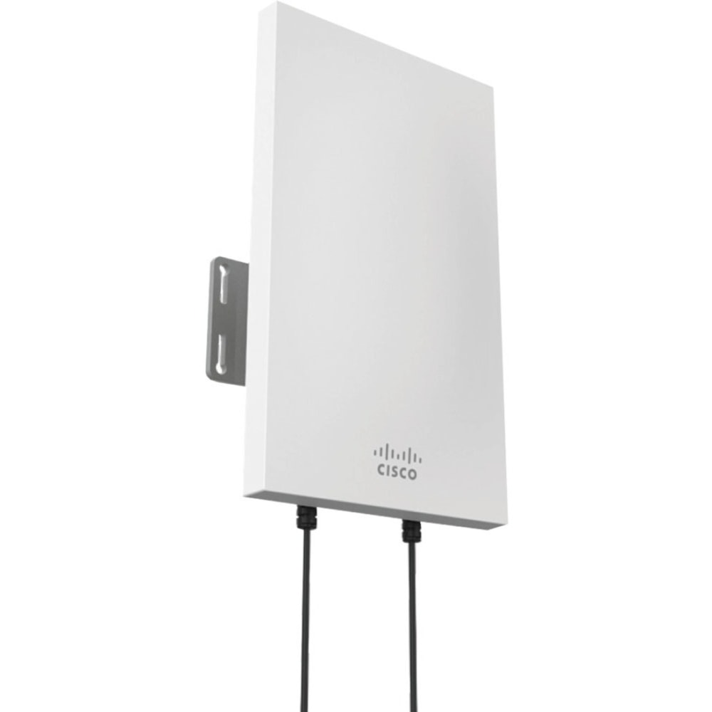 Meraki Dual-Band Sector Antenna (MA-ANT-27) - 2.4 GHz to 2.5 GHz, 5.15 GHz to 5.875 GHz - 12 dBi - Wireless Access PointPatch/Wall/Pole - MAANT27 MPN:MA-ANT-27