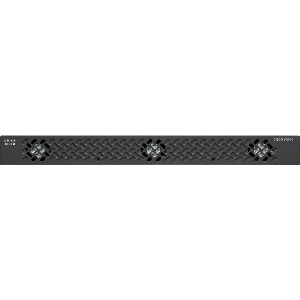 Cisco VG310 - Modular 24 FXS Port Voice over IP Gateway - 2 x RJ-45 - USB - Management Port - Gigabit Ethernet - 1 x Expansion Slots MPN:VG310