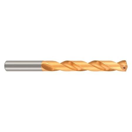6.60mm Carbide Black/Gold 140 Deg. Jobber Length Drill Bit, Drill Bit Finish: TiN MPN:29302598
