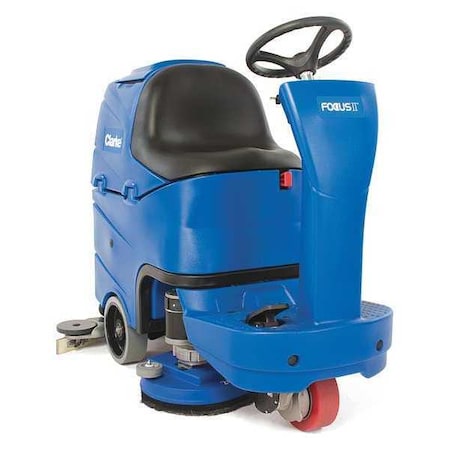Rider Floor Scrubber, 26 in., Disc, w/Chem. MPN:56382628