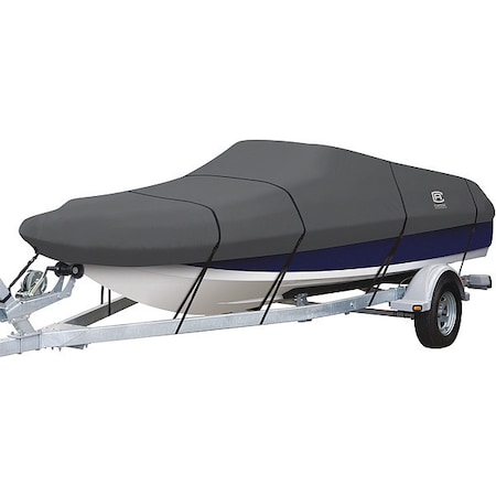 StormPro Deck Boat Cover, MdlF, Charcoal MPN:20-300-131001-RT
