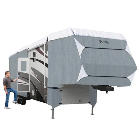 Toy Hauler Cover, 23 ft.-26 ft. L RVs Grey MPN:75363