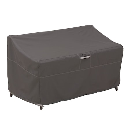 Ravenna Small Patio Loveseat Cover, Grey, 60