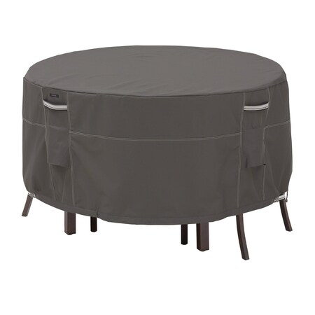 Ravenna Bistro Patio Table/Chair Set Cover, Grey, 56