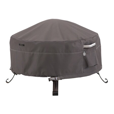 Large Full Round Fire Pit Cover, Grey MPN:55-485-015101-EC