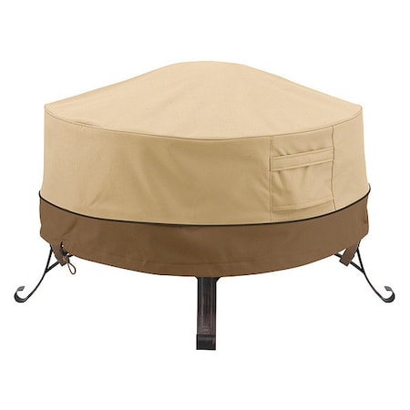 Small Full Round Fire Pit Cover, Beige MPN:55-488-011501-00