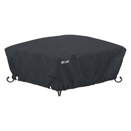 Fire Pit Cover, age Square Fire Pit Cover, Black Full MPN:55-555-010401-00