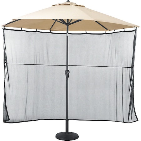 Classic Umbrella Shade Screen, Black Universal, 70
