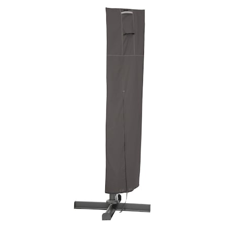 Ravenna Offset Patio Umbrella/Frame, Dark Taupe/Mushroom/Espresso MPN:55-708-015101-EC