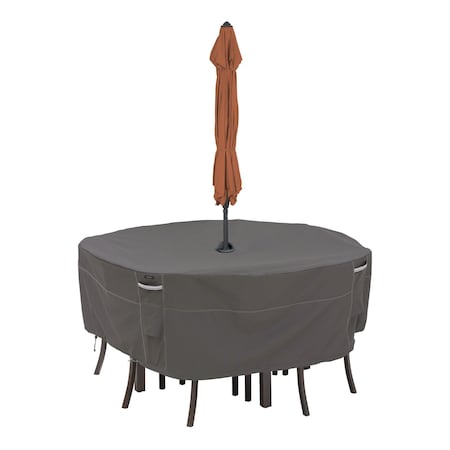 Ravenna Umbrella Hole Table and Chairs Cover, 60