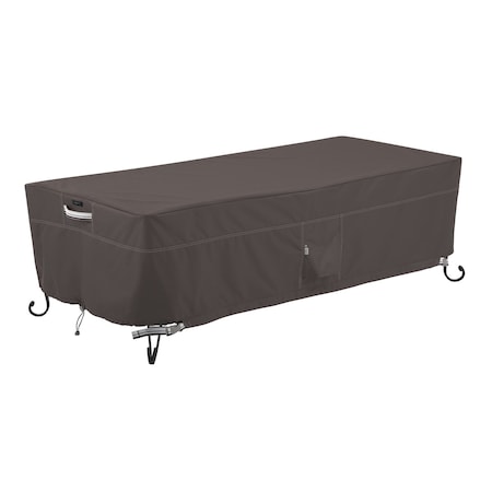 Rectangle Fire Pit Table Cover, Grey 60
