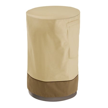 Beige Patio Round Fire Column Cover, Vera MPN:56-047-021501-00