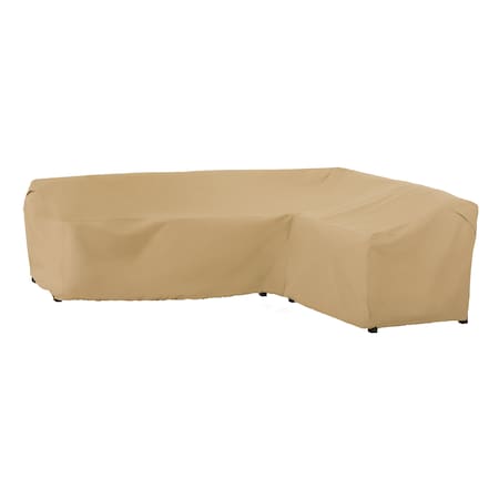 Tan Patio Sectional Cover, Terrazzo, 104