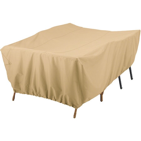 Terrazzo Conversation Set Furniture Cover, Sand, 82