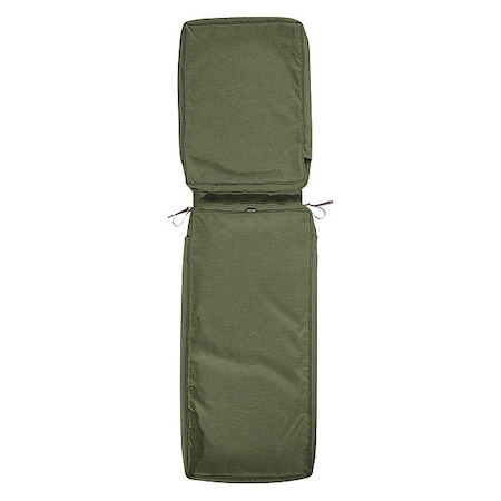 Montlake Cover, Slip, Chaise Lounge Cushion, Green, 72